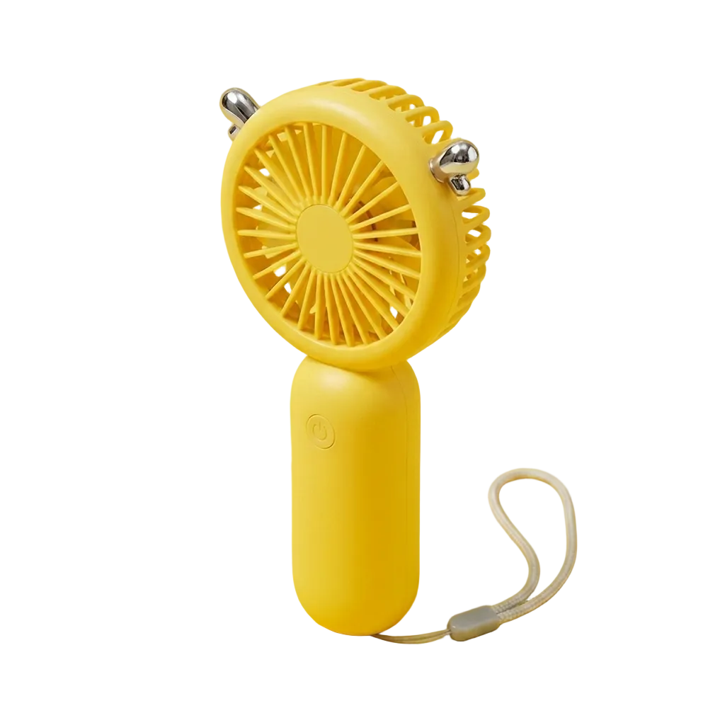 Mini Ventilateur Portable Rechargeable USB avec Veilleuse