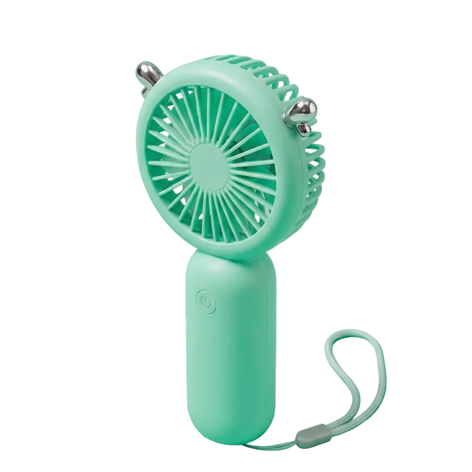 Mini Ventilateur Portable Rechargeable USB avec Veilleuse